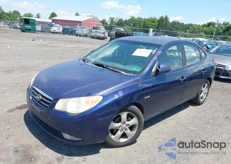 2007 Hyundai Elantra Gls/Limited/Se из США, поврежденный, VIN KMHDU46D87U026450